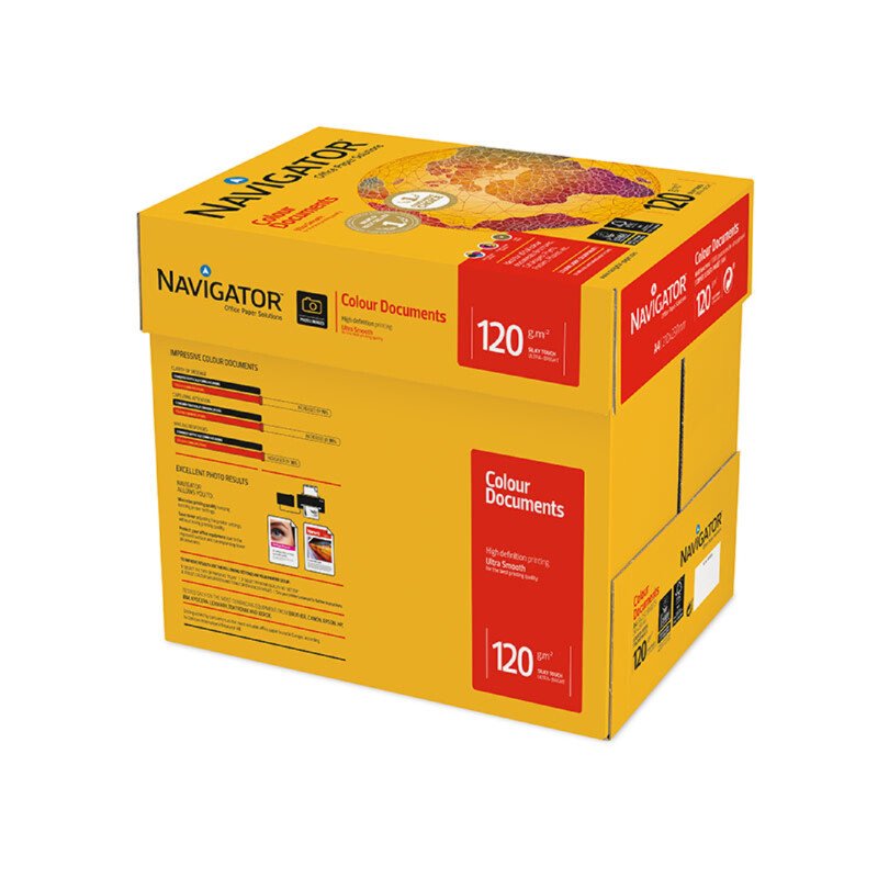 Navigator Colour Documents White A4 120gsm ( 250 Sheet of Ream )