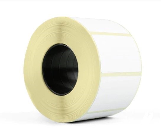 Direct Thermal Barcode Label 38mm x 25mm x 1 " core - 1000 labels per roll - Direct thermal Printing
