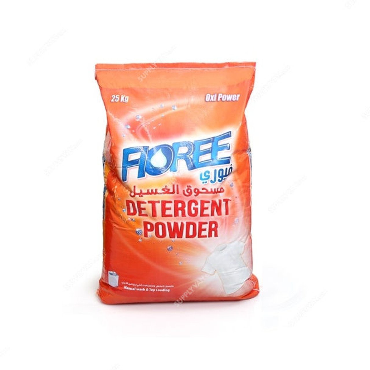 Fioree Detergent Powder Advance Formula Woven Bag – Manual Wash (1 Pack x 25 KG)
