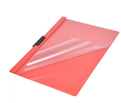 25-Piece Durable Plastic Duraclip File, A4 Size, Red Colour - DUPG2200-03