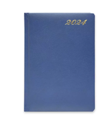 FIS Golden Diary 2024 (English) Blue, A5 - FSDI23EG24BL