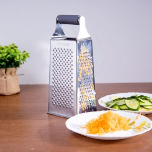 Royalford 10" Grater - Stainless Steel - Silver - RF9865
