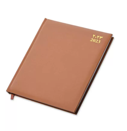 FIS 2023 Executive Diary (Arabic/English/French) Vinyl 1-Side Padded Black - FSDI89AEFV23BR