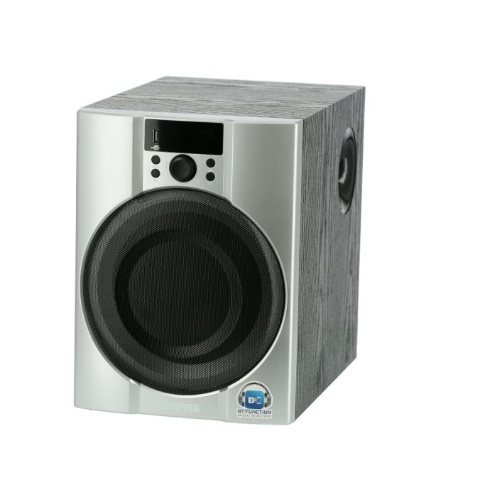 Geepas 2.1 Multimedia Speaker, 35000 Watts Powerful 6.5" Sub-Woofer | USB, Bluetooth & Multiple-Devise, Multiple Devise Inputs (Pc, Ps4, Xbox, Tv, Smartphone, Tablet, Music Player)