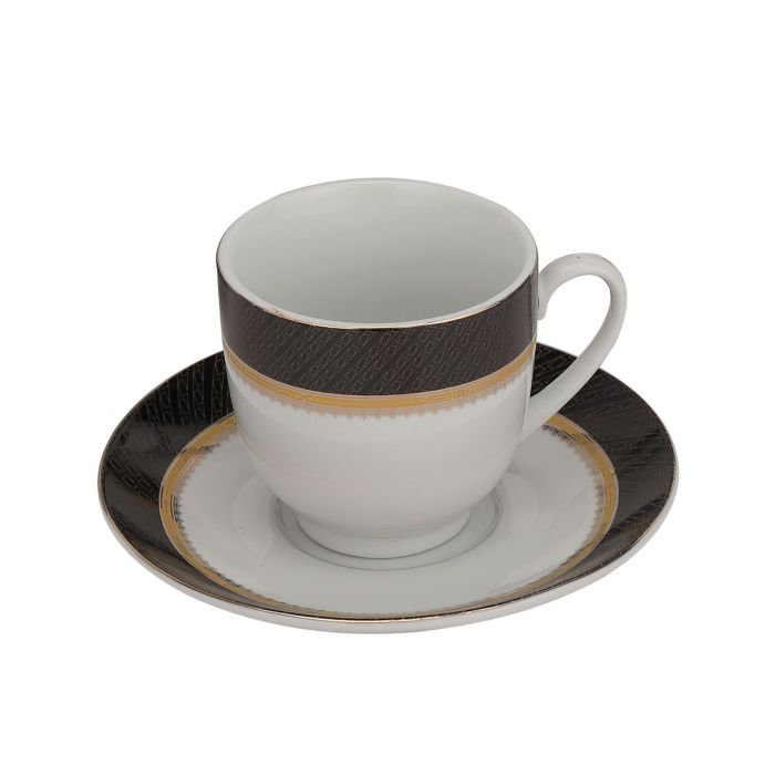 Royalford RF10556 12Pcs Tea Cup And Saucer Set
