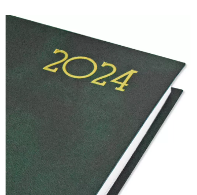 FIS A5 Diary 2024 Green (French) - FSDI29FR24GR