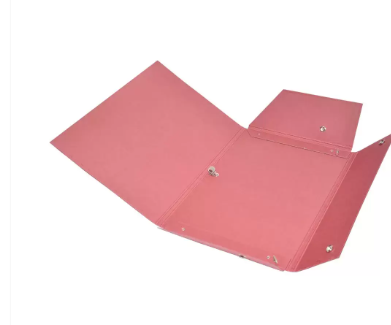 FIS Document Bags With Elastic Band & Pen Holder, Maroon Color, F/S (210 x 330 mm) Size - FSBD1112MR