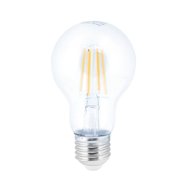 Geepas Led Filament 8W - Vintage LED Light Bulbs, 4000K Warm Amber Grow 8W Filament Led Edison Bulbs - Antique Style LED Filament Bulbs | 1500 Hours Working