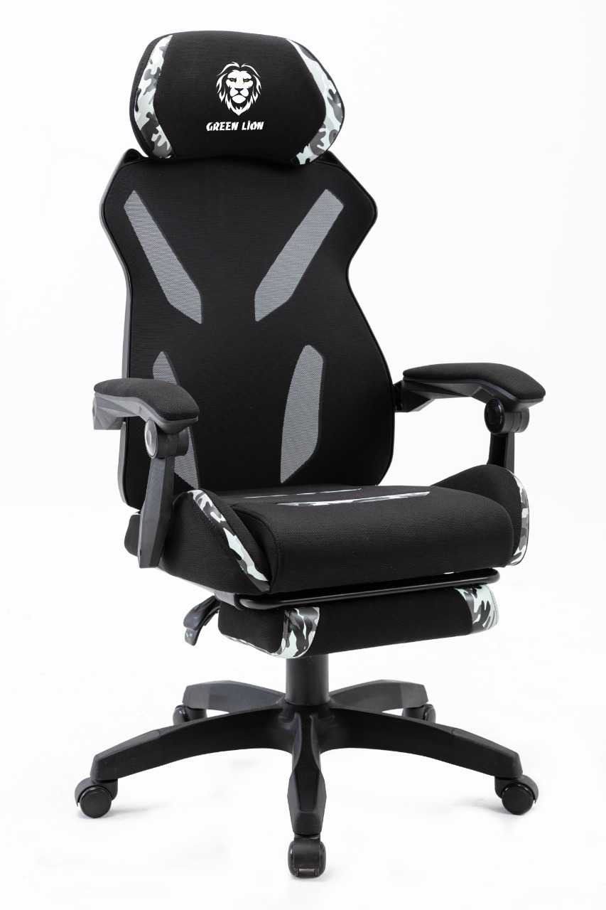 Green Lion Gaming Chair Pro - Black