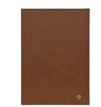 FIS A4 Golden Diary 2024 (English) Brown - FSDI44EG24BR