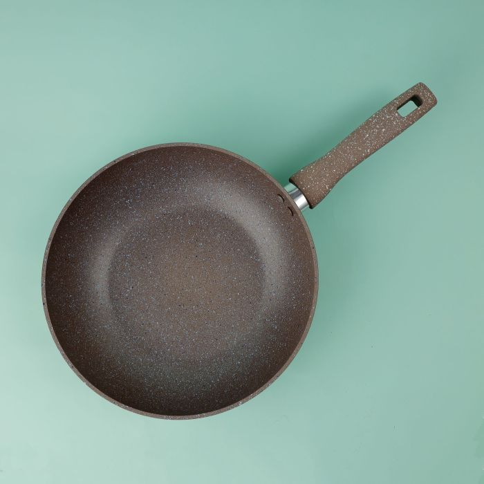 Smart Wok Pan With Durable Marble Coating RF9841