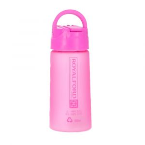Royalford Water Bottle - Plastic - Pink - 500 ML