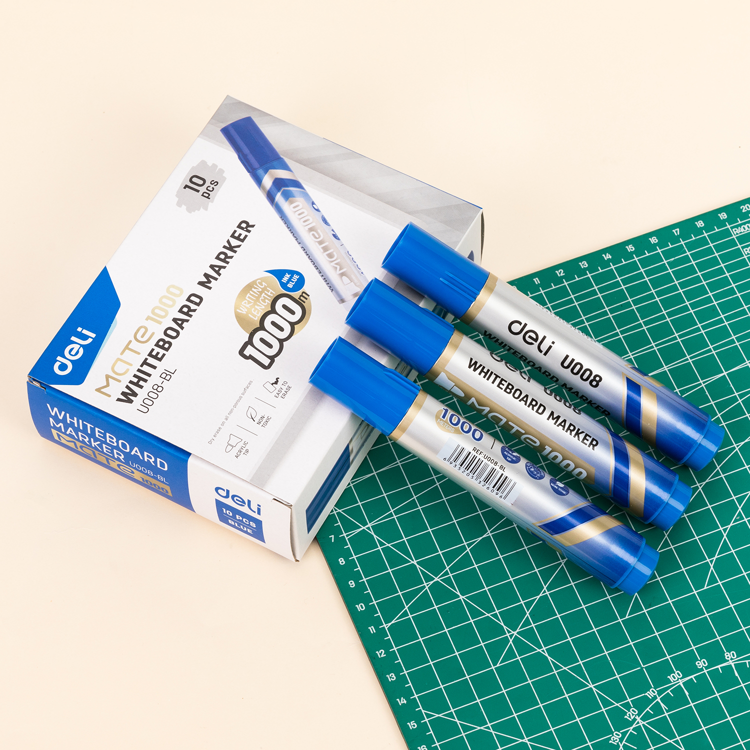 Deli-EU008-BL Whiteboard Marker