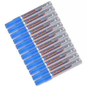 Artline Low Corrosion Paint Marker, Pack of 12, 2.3mm, Blue - ARMKEK-420BL
