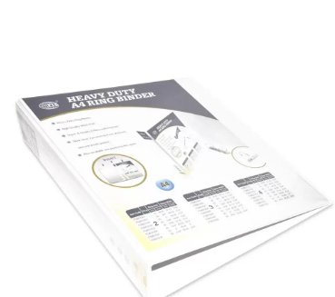 FIS Heavy Duty Ring Binder, 2-D Ring 45mm, A4 Size - FSBD1506