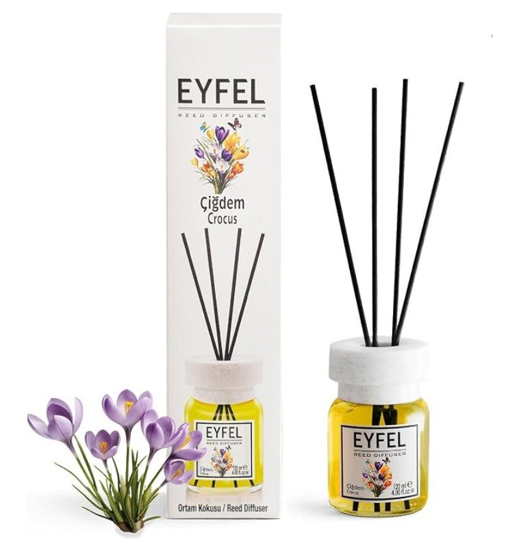 Eyfel Reed Diffuser 120ml - Crocus