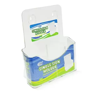 FIS Sign Holders - A4 Size Single Layer, Transparent - FSNAA4-1