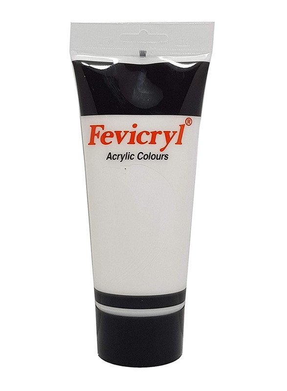 FEVICRYL ACRYLIC COLOUR 200ML TUBE TITANIUM WHITE