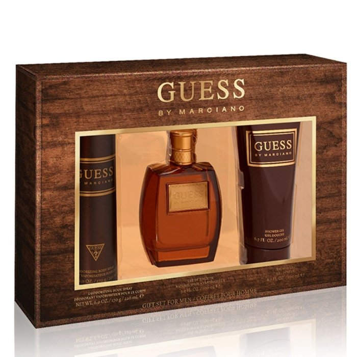 GUESS BY MARCIANO (M) SET EDT 100ML + SG 200ML + BODY SPRAY 226ML (2020)