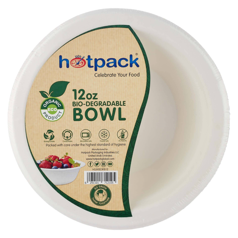 Bio-Degradable Bowl 10 Pieces