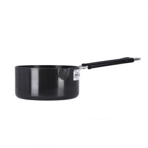 Royalford 16Cm Hard Anodized Saucepan/3Mm 1X24 - Anodised - Black
