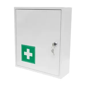 FIS First Aid Box Steel, 315X100X360mm - FSGNTX0210