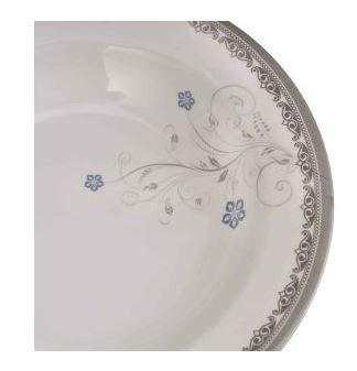 Royalford Melamineware 8" Deep Plate Floral - Melamine - Multicolor