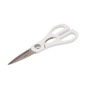 Prestige Kitchen Scissors - Stainless Steel - White