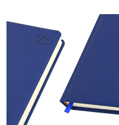 FIS Diary 2024 Arabic/English (Friday & Saturday Combined) A5, Blue - FSDI95AE24BL