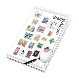 FIS Stamp Album 8-Sheets 173x250mm, Multicolor - FSSA173X250P8