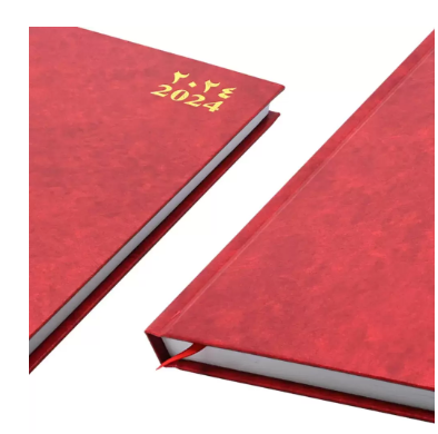 FIS Diary 2024 (Arabic/English) Red, A4 - FSDI41AE24RE