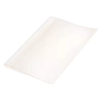 80-Piece FIS Thermal Binding Cover 10mm(0.125mm+230G) White - FSBD02WH
