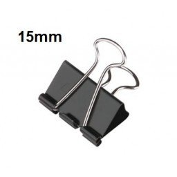 Binder Clips 15mm 30 sheets Capacity 12pcs/Pack