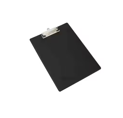 Deli PP Clip Board 38153A Black A4