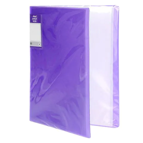 Maxi Display Book With 60 Pockets Blue