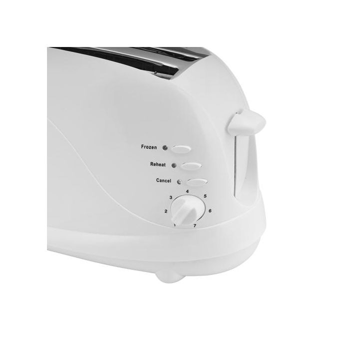 1100W 4 Slices Bread Toaster - Crumb Tray, Cord Storage, 7 Settings With Cancel, Defrost & Reheat Function | 2 Years Warranty