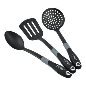 Prestige Essentials 12 pc Cookware set Granite Non Stick - Granite - Green