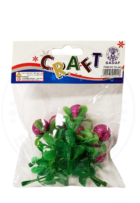 ARTIFICIAL FLOWER FOR ART & CRAFT 6PCS/PKT PD-35