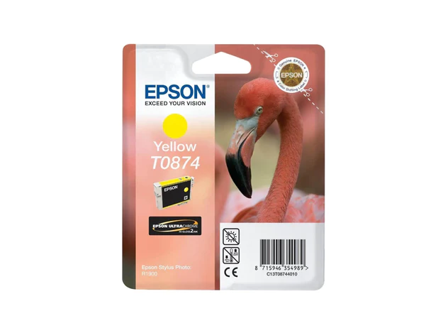 Epson T0874 Yellow Ink Cartridge