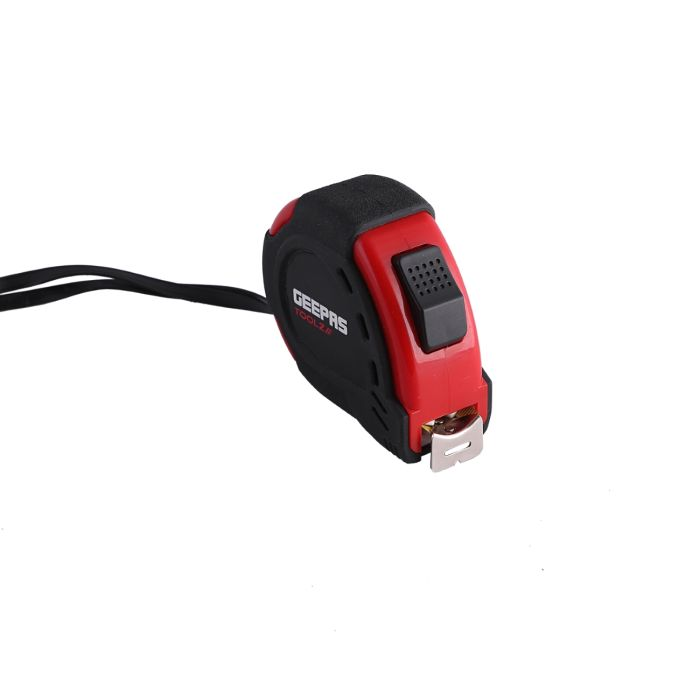 Geepas 7.5M, 25mm Measuring Tape | Pocket Tape With ABS Construction Plastic Shell |Rubber Coating Makes It Resistant To Abrasion | +-0.2mm Accuracy | British & Metric Graduation
