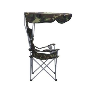 Royalford Beach Foldable Camping Chair - Alloy Steel - Multicolour - RF10345
