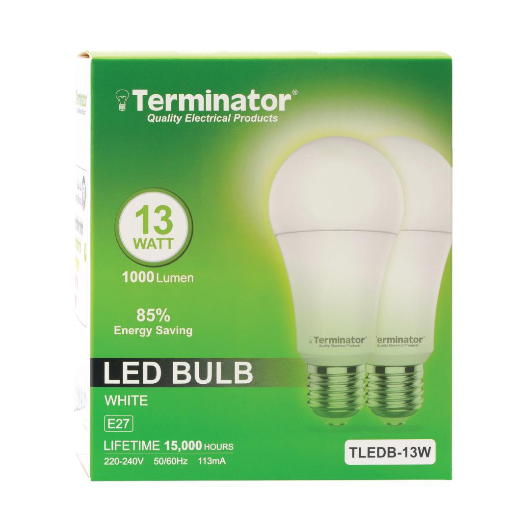 LED Bulb 13W Day Light E27 2 Pcs