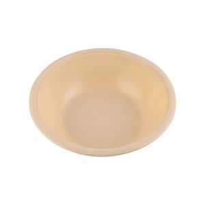 Royalford 10" Melamine Ware Super Rays Bowl With Lid - Melamine - Beige