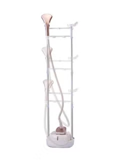 Digital Garment Steamer With 6 Stage,Double Pole And Ironing Board 2 L 2000 W GSTD2050-B5 White/Gold