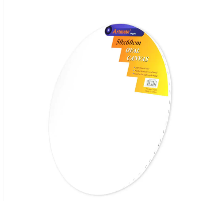 Artmate Oval shape Canvases, 50x60cm Size - JIGN05060