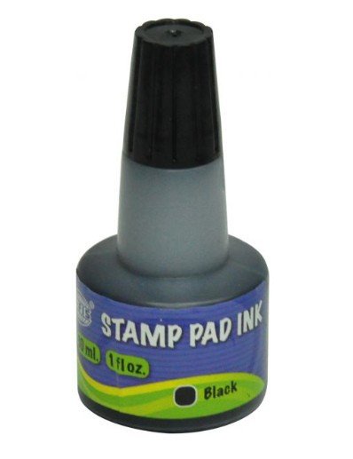 FIS Stamp Pad Inks 30 ml, Black Color - FSIK030BK