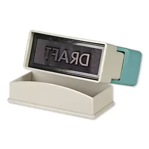 Artline X-Stamper "DRAFT" for Office Business Supplies, Ink Blue - ARXTCXB1068-1PC