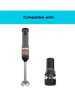 Spice Grinder, Attachment for Kitchen, Wand BPA Free Plastic, BCKM101SPFF-XJ,