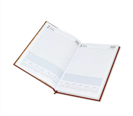 FIS Diary 2023 (English) Chocolate, A4 - FSDI42EN23CH