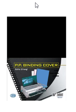 Fis Pp Binding Sheets - 0.4 Mm, Pocket Of 25 Pieces